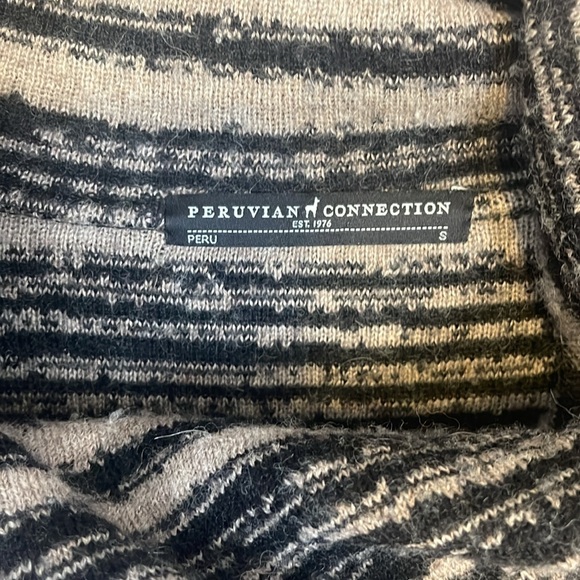 Peruvian Connection alpaca and wool cardigan sweater size small - Picture 3 of 7